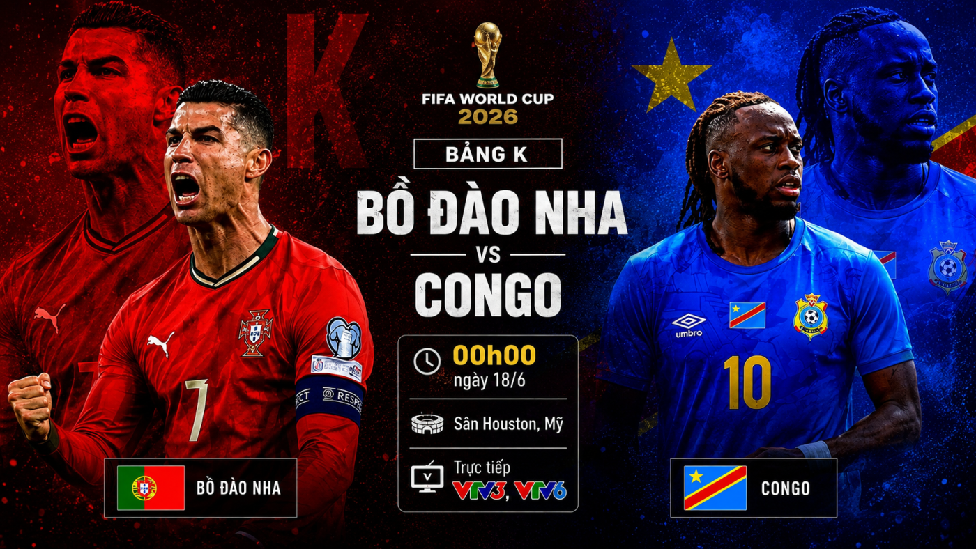 Bồ Đào Nha vs Congo
