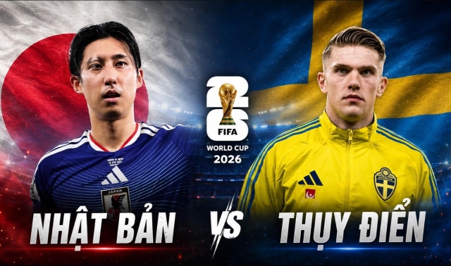 Nhật Bản vs Thụy Điển