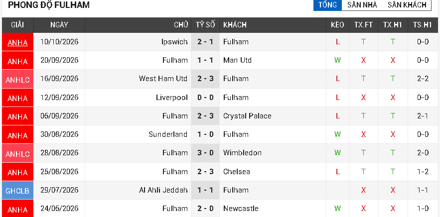 Fulham vs Hull City